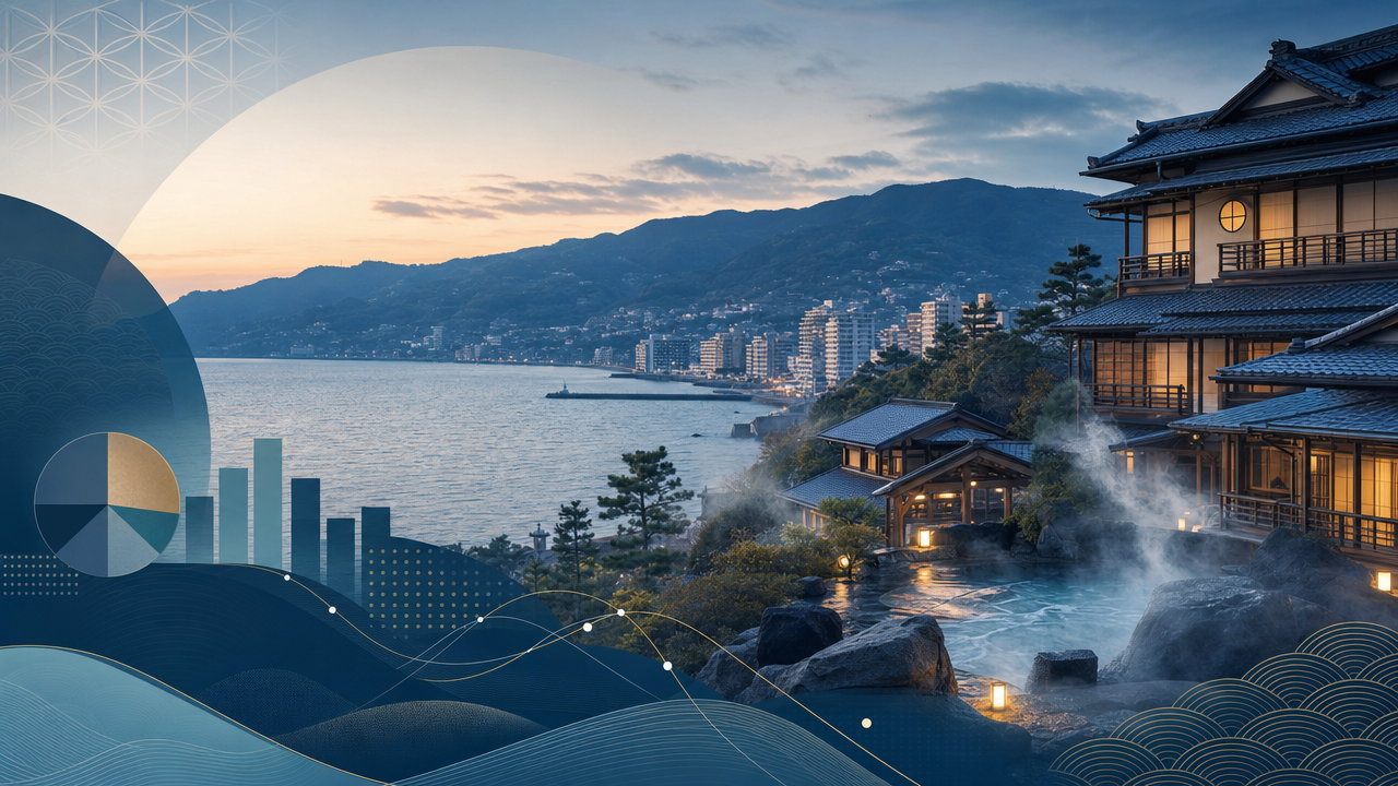 Atami Ryokan Market 2026: 76 Properties, 2,508 Rooms ADR Analysis